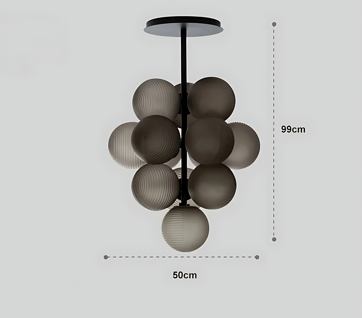Vitis Orbit Chandelier